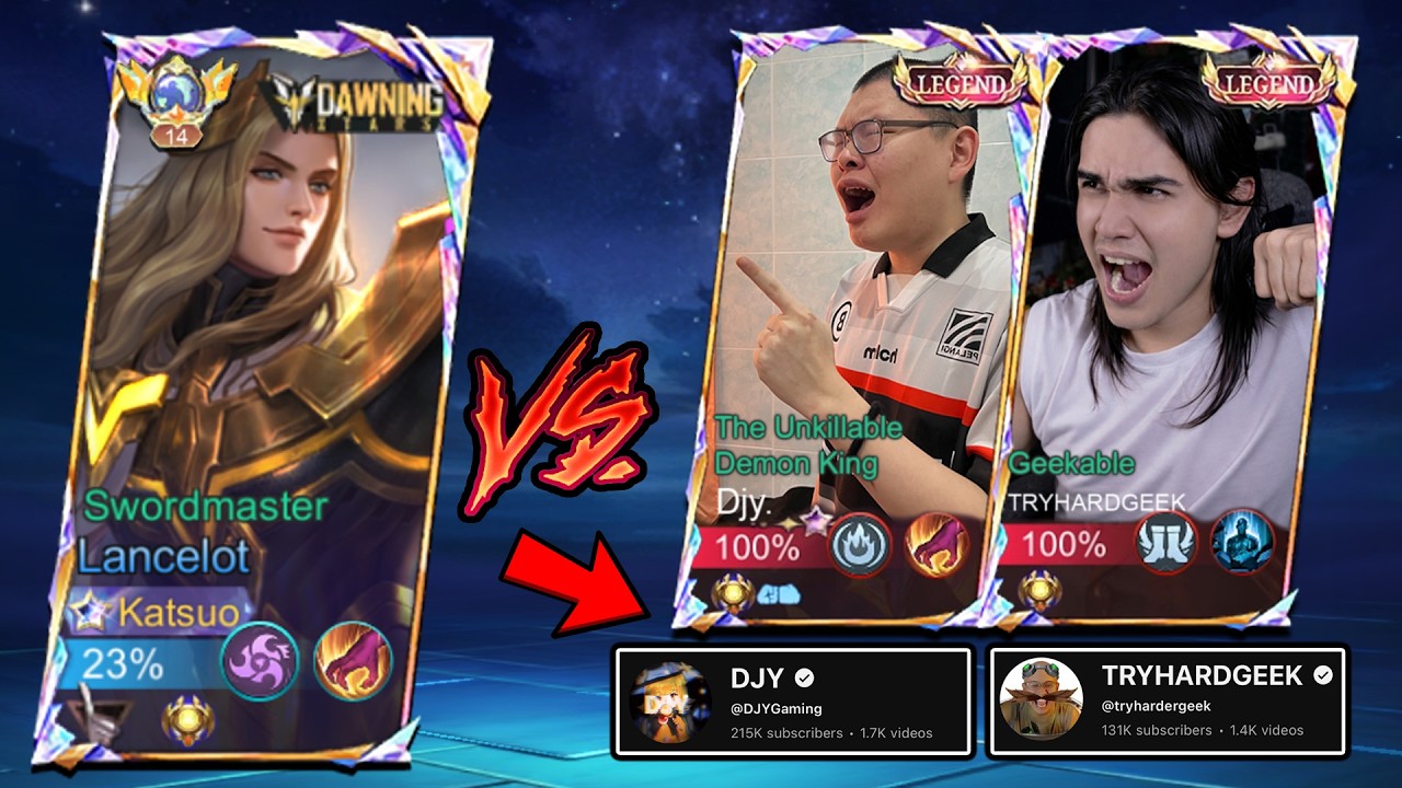KATSUO vs DJY & TRYHARDGEEK | TOP GLOBAL vs OCEAN WHITE 