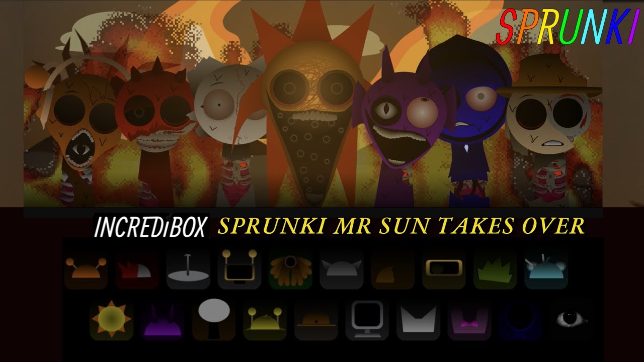 Incredibox - Sprunki (Mr. Sun Takes Over) - Gameplay Showcase