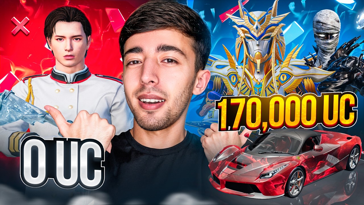 170,000 UC KOLLEKSIYA 95 QILAMIZ 🥵 MANA BU OMAD - PUBG MOBILE!!!