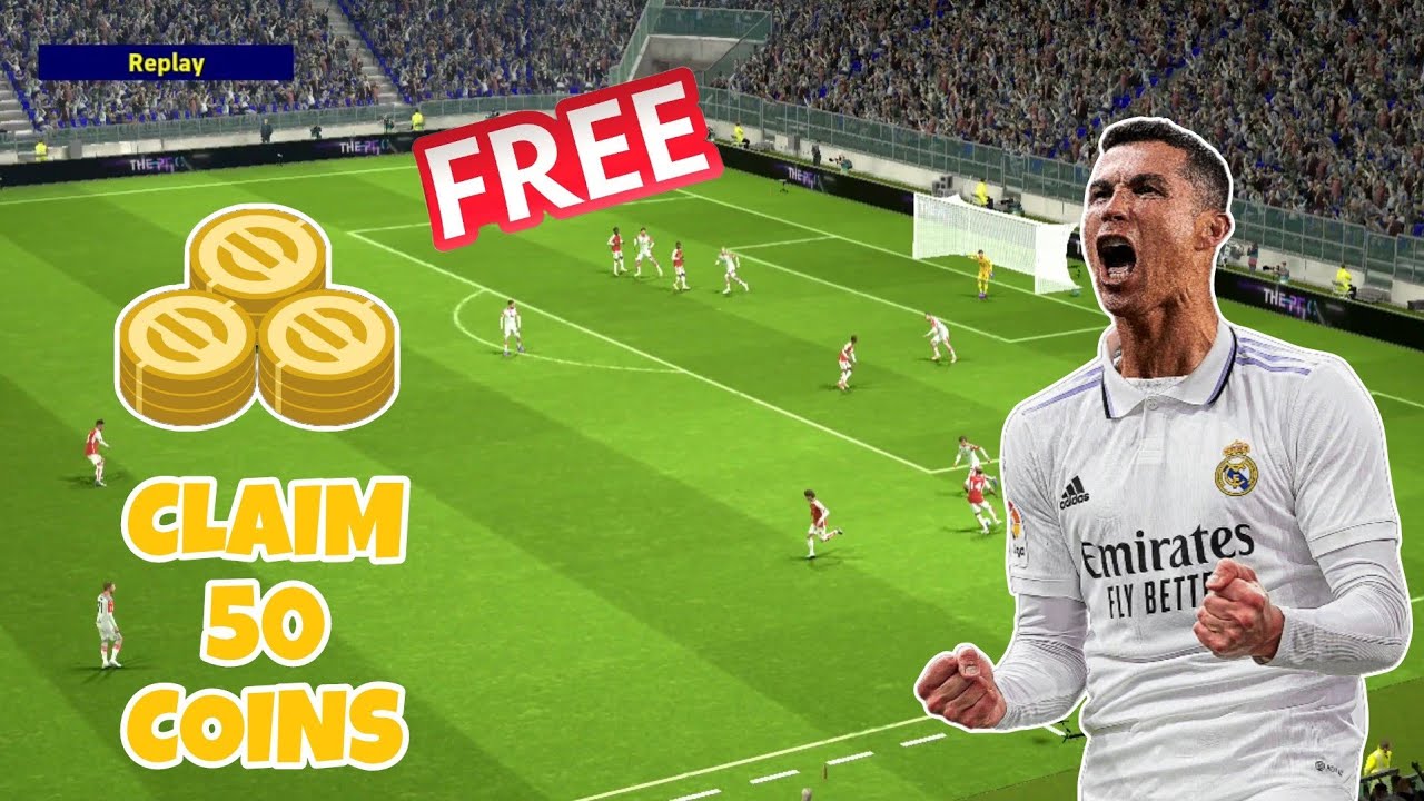 CLAIM NOW !!! 🤩 FREE 50 Coins From Event PVP English League || eFootball 2024 Mobile #gameplay