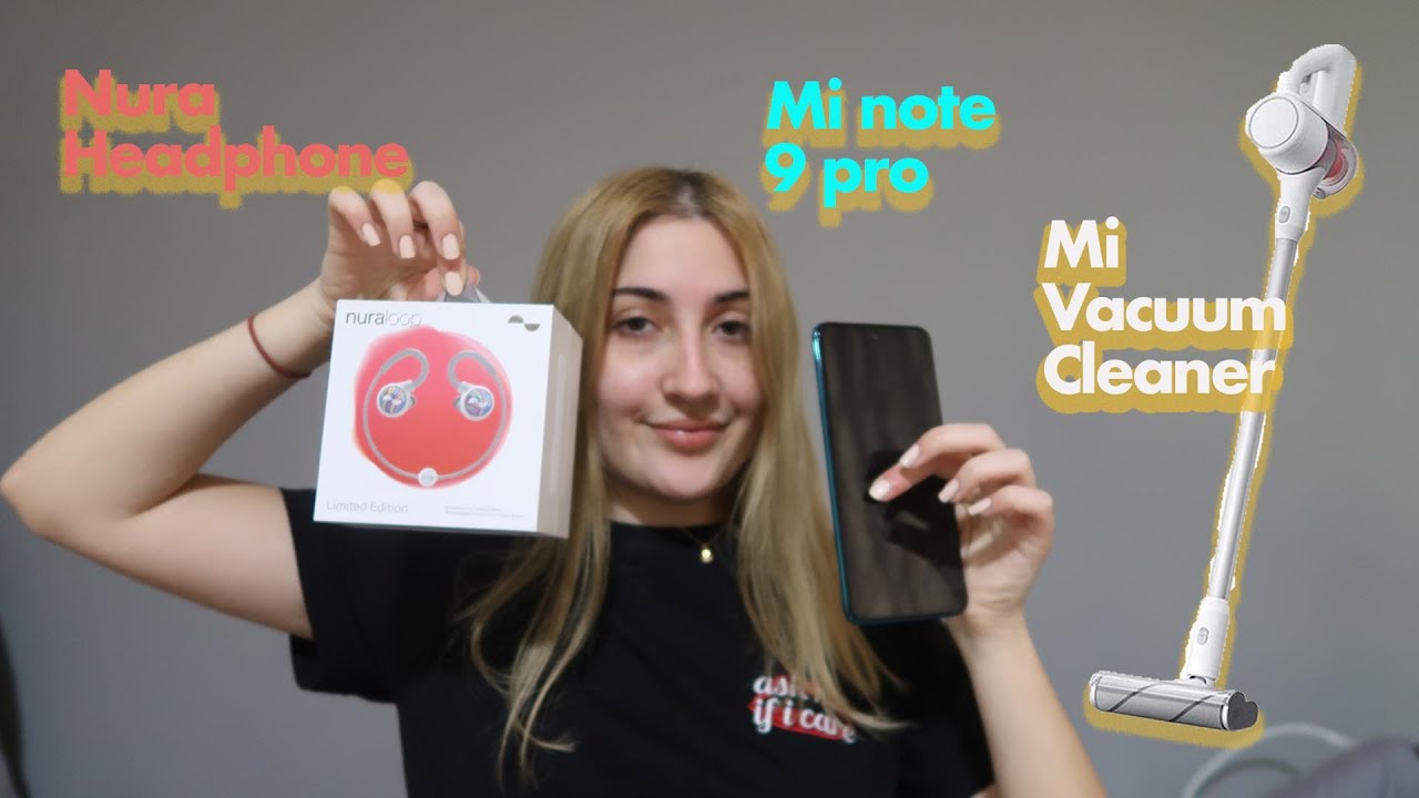 BU AY ALDIĞIMIZ 3 TEKNOLOJİK ALET | Mi Note 9 Pro , Mi Vacuum Cleaner, Nura Loop Kutu Açılımı