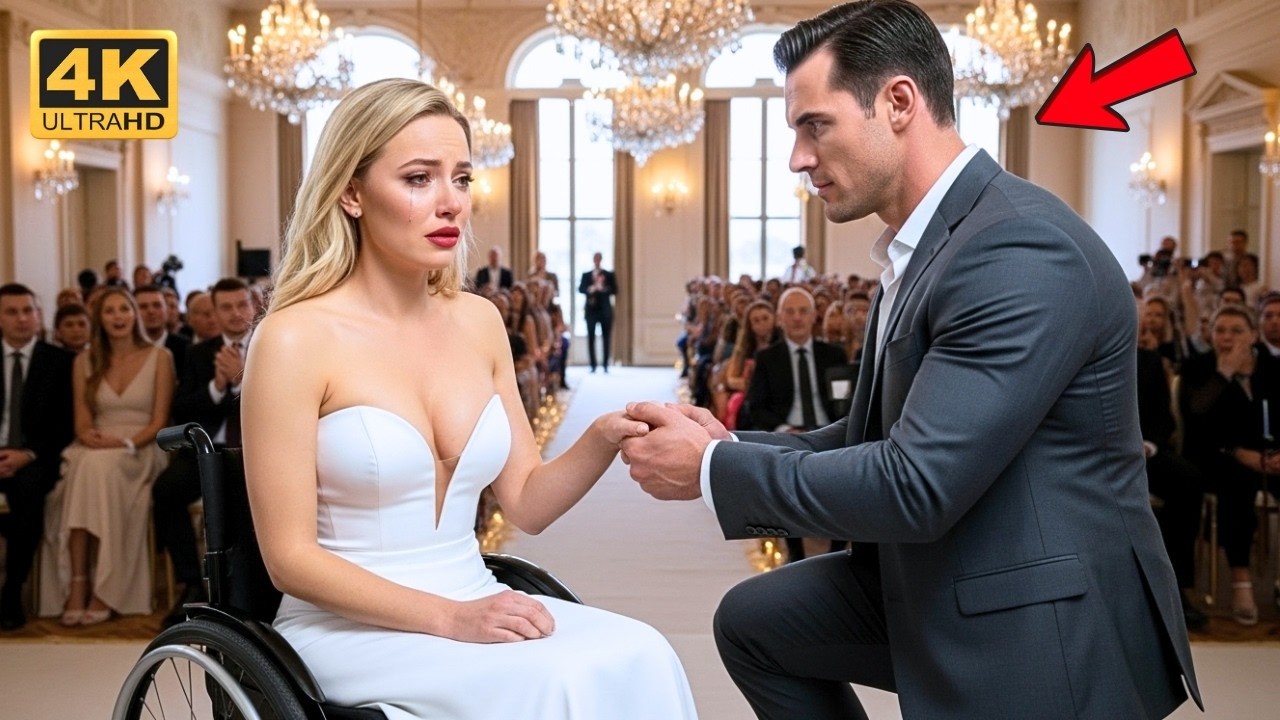 Paraplegic Millionaire Left At Her Own Wedding — The Poor Single Dad Said “Shall We Dance”