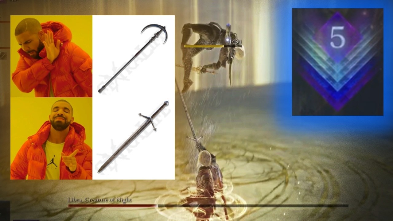 Reject Halo Scythe, Embrace Claymore - Depth 5 ED Libra Trios Run | Elden Ring Nightreign