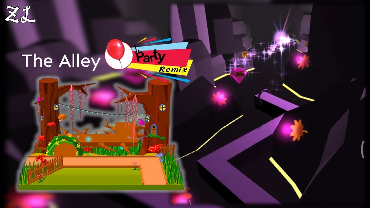 Dancing Line - The Alley Party Remix (Fanmade) | Birthday Special