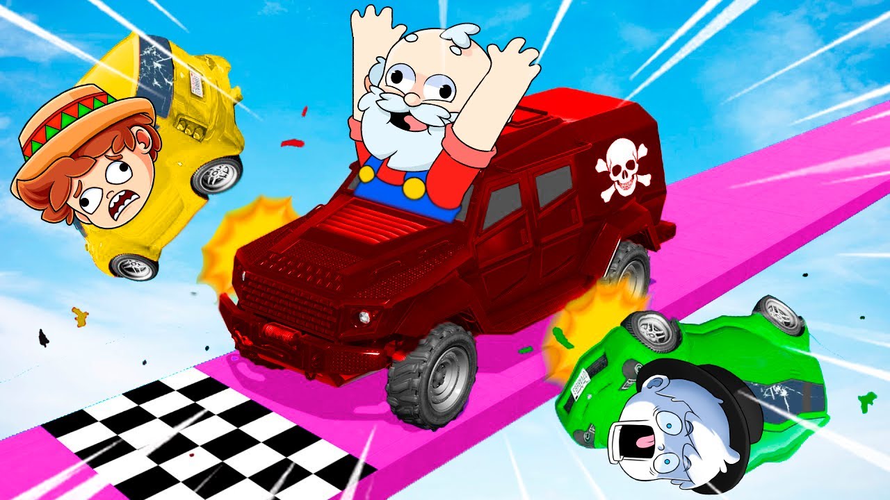 ¡CARRERAS con AMIGOS en GTA! 😂💥 PANCRACIO en GTA 5 ONLINE