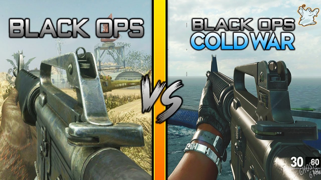 Black Ops 1 vs Black Ops Cold War (Gun Sounds and Animation Comparison) / Ghosts619
