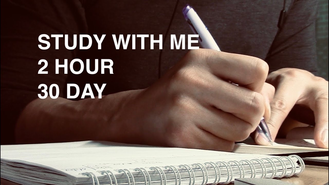 피곤한 월요일 2시간 스터디윗미 / 2 HOURS, No music #studywithme 