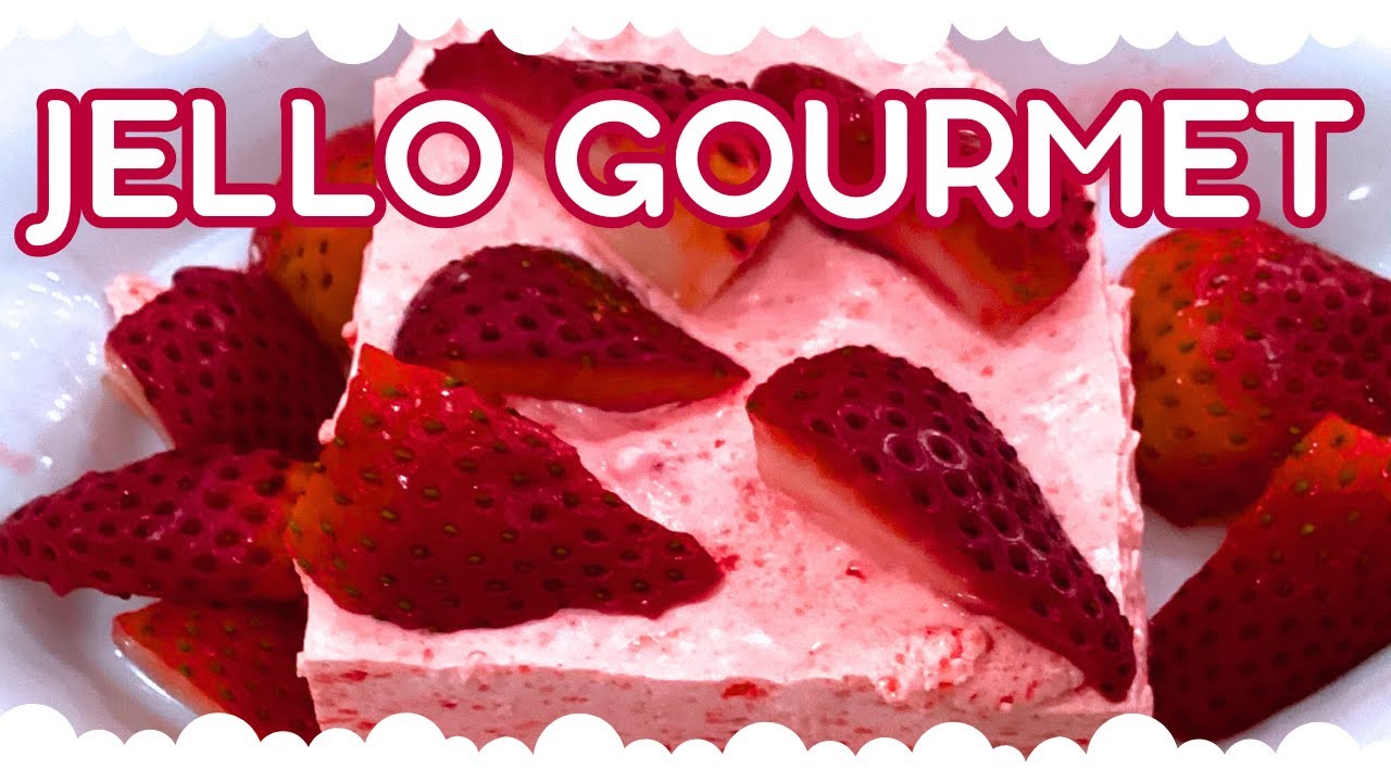 Delicious Strawberry Whip &bull; 3 Ingredient Jello Delight!