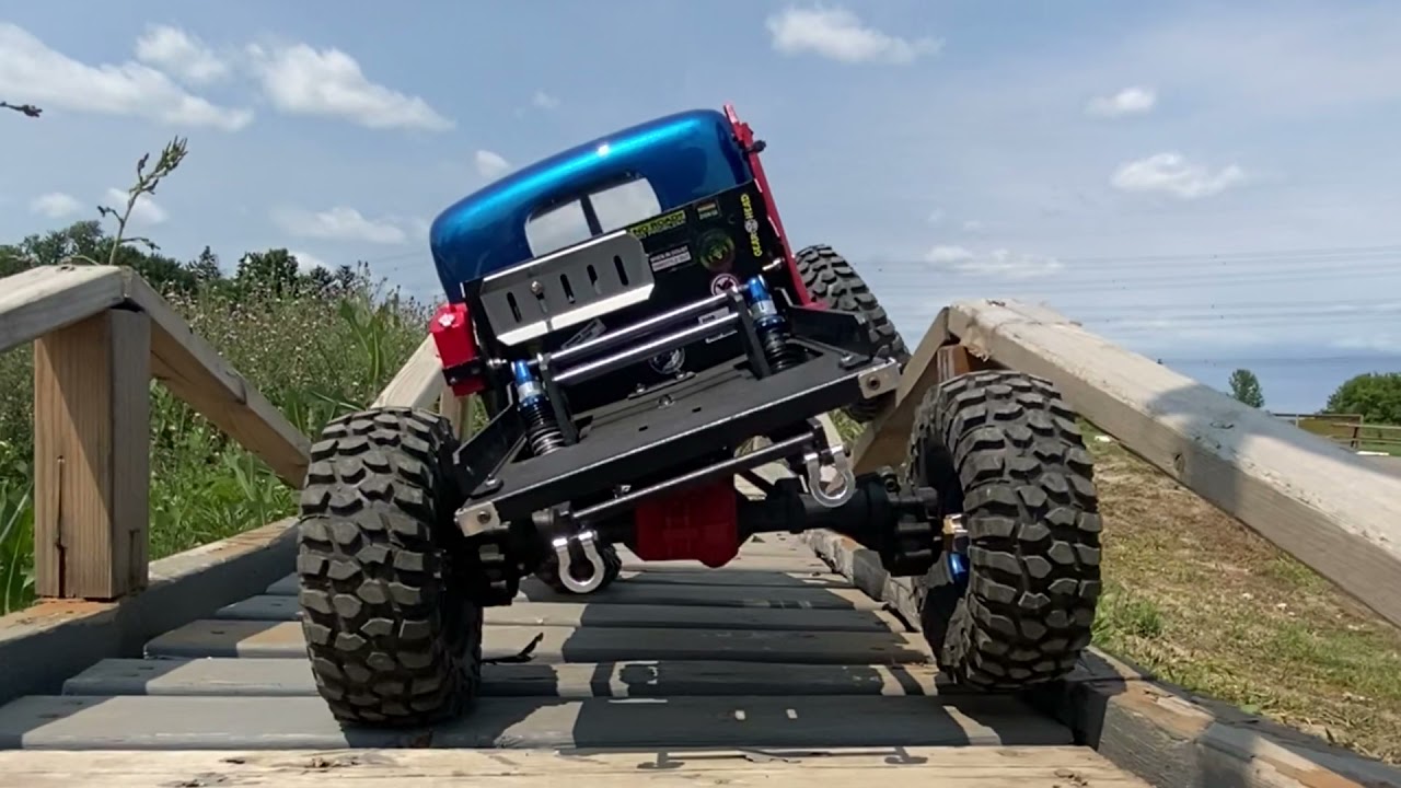 Traxxas TRX4 Sport | Belly Dragger on Wagon body.