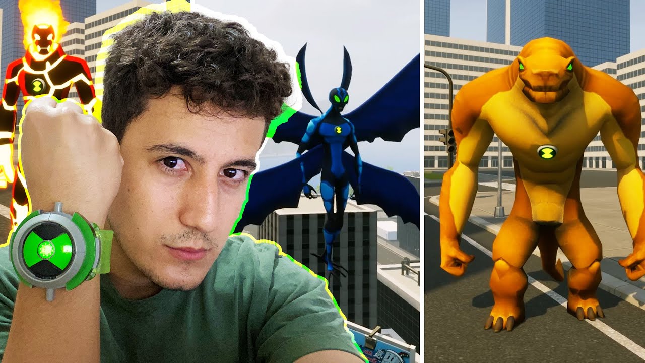 İŞTE EN İYİ BEN 10 OYUNU !! Omnitrix Saati Kullandım
