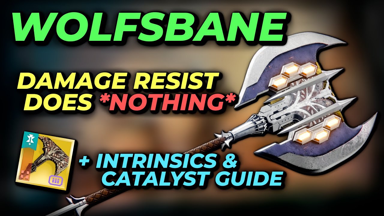 Wolfsbane Is BUGGED Already!? Full Breakdown, All Intrinsics, First Catalyst [Destiny 2]