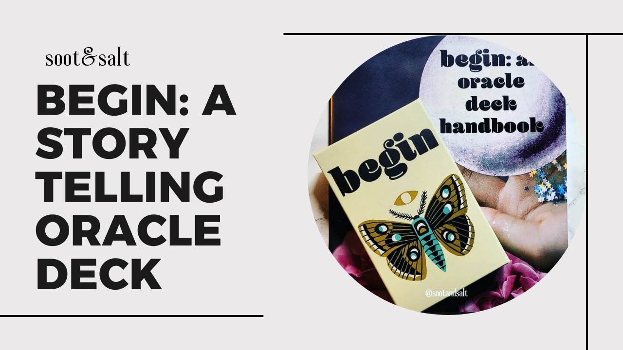Begin: A Storytelling Oracle Deck ✨️#playingwithpairs #flipthrough #tarotspread