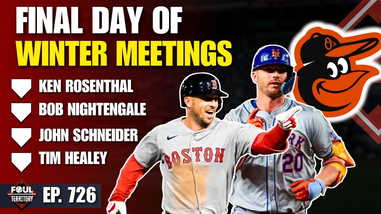 Winter Meetings Day 3! O's Land Alonso! Ken Rosenthal, Bob Nightengale, & more join | Foul Territory