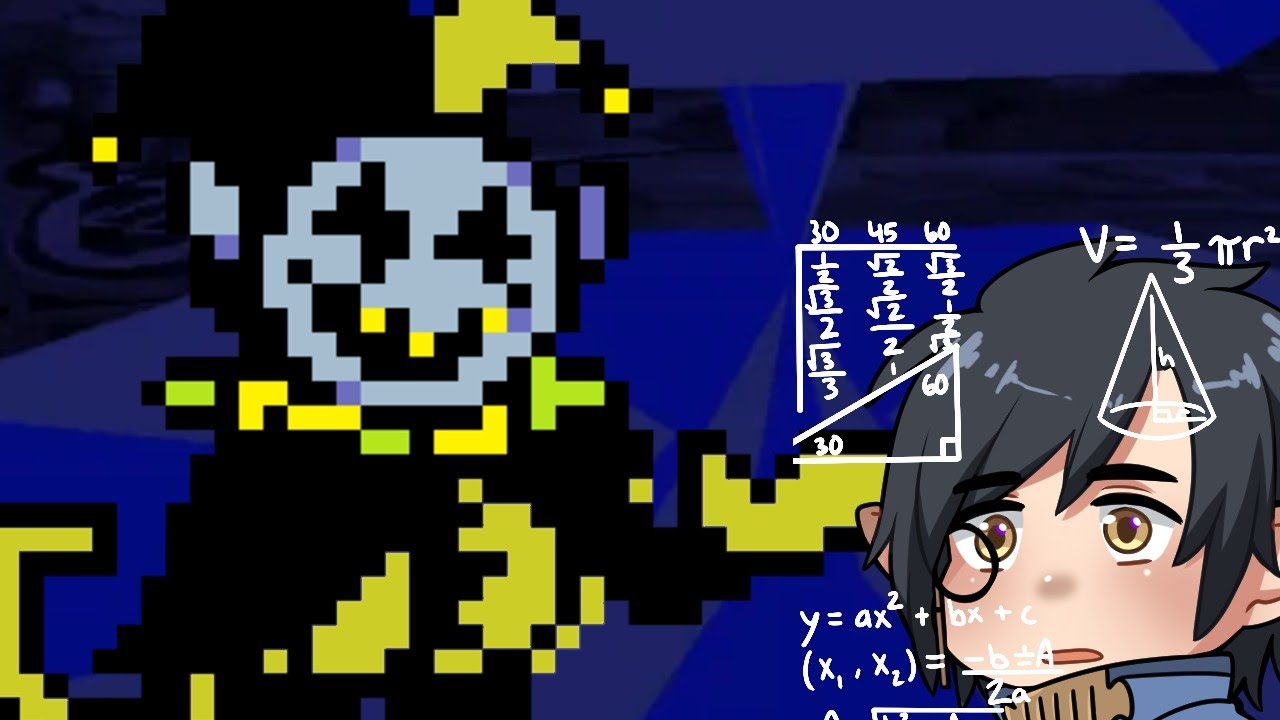 Deltarune Secret Boss Rush: Jevil (Hard Mode)
