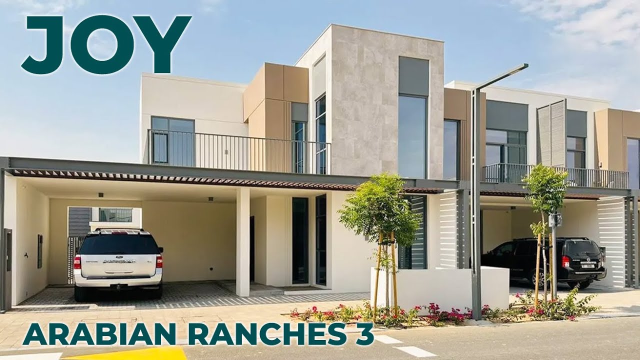 Arabian Ranches 3 - Joy 4 Bedroom Townhouse Full Walk Tour