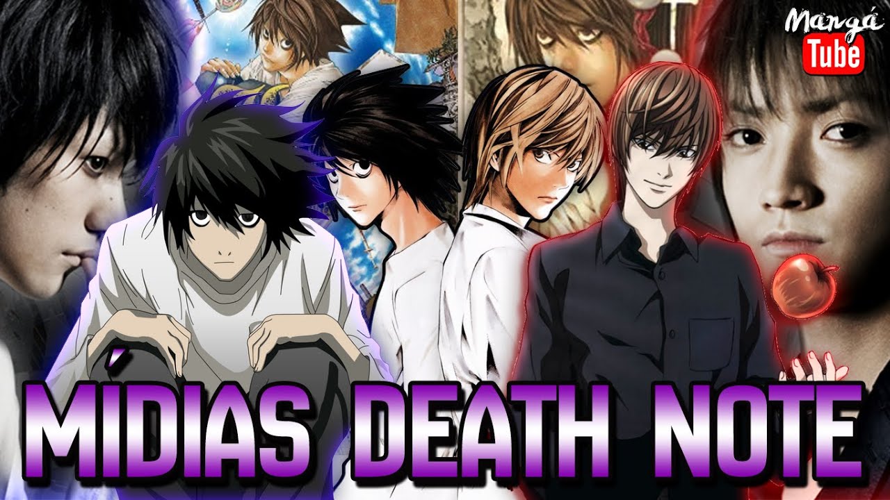 TODAS AS MÍDIAS EXISTENTES DE DEATH NOTE (O QUE LER, O QUE ASSISTIR)