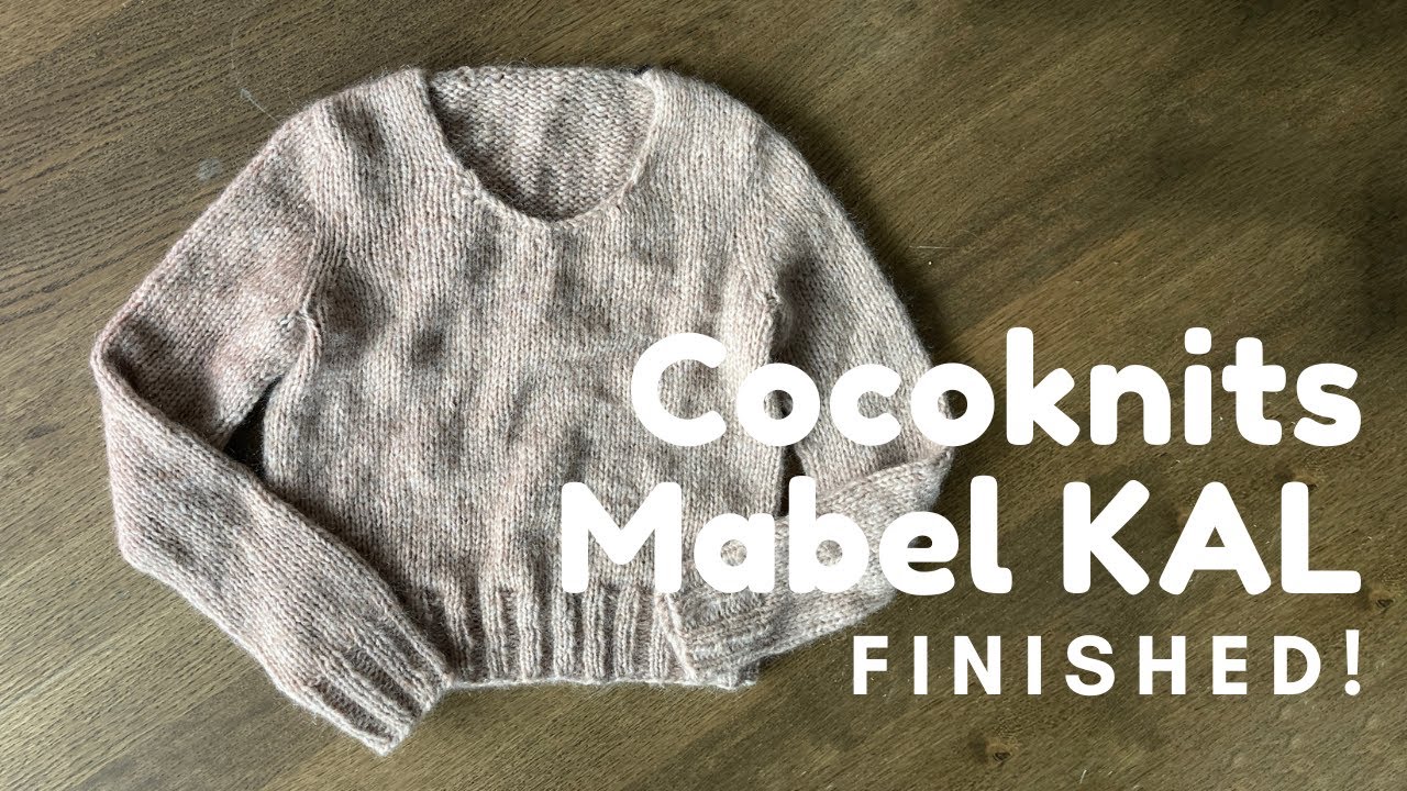 FINISHED! Cocoknits Mabel Everlasting KAL