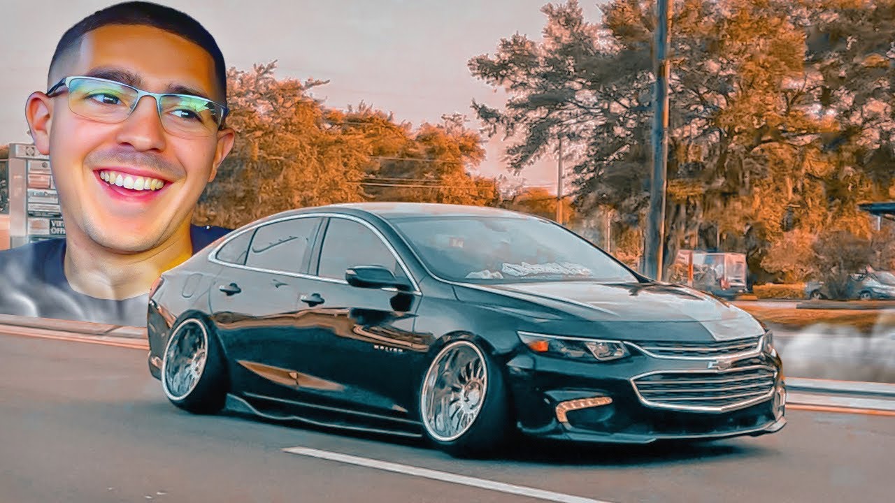 THIS 19 YEAR OLD CAMBERED & STANCED HIS MOMS CHEVY MALIBU