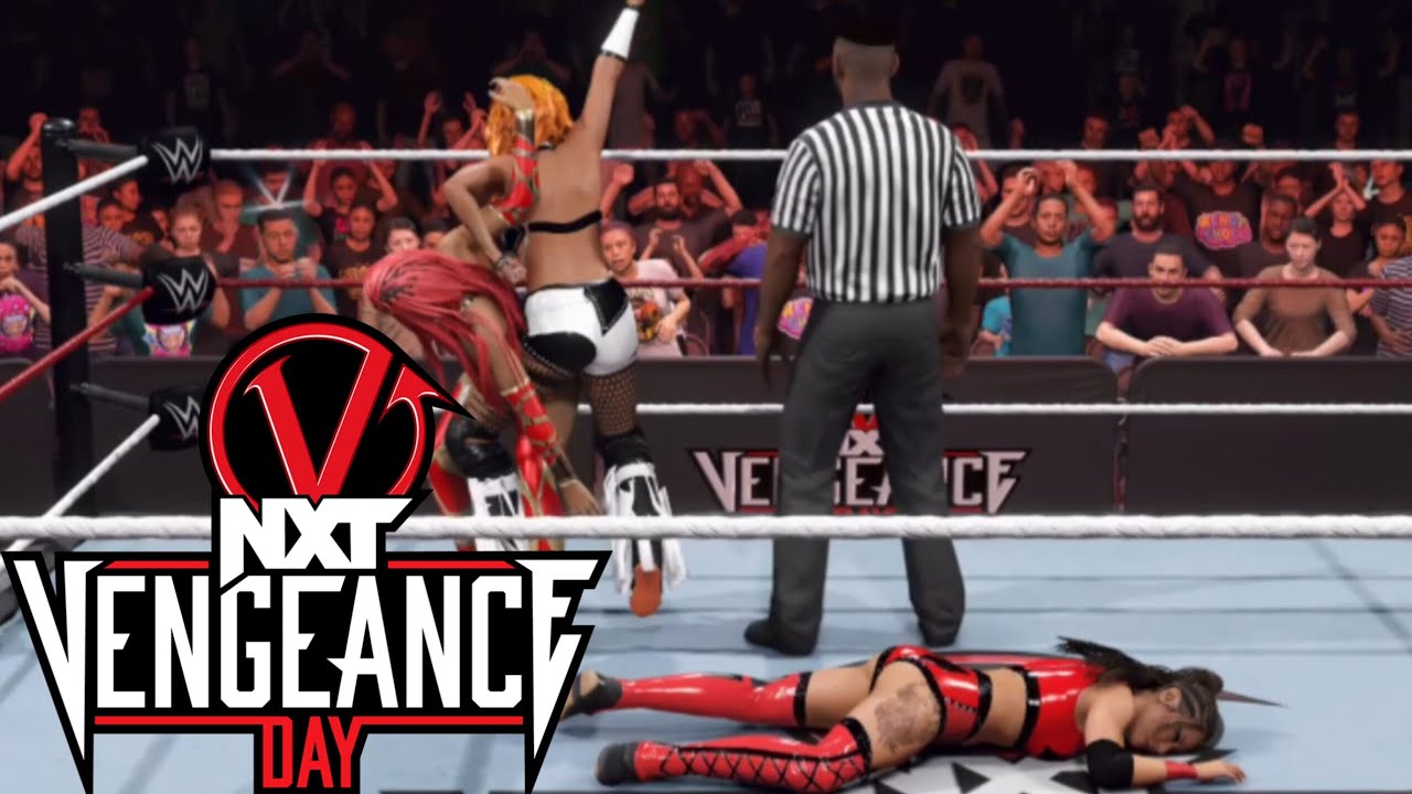 WWE2K25 NXT VENGEANCE DAY: B-FAB & MICHIN VS THE MADNESS (w/HARLEY CAMERON) - NXT Tag Team Titles