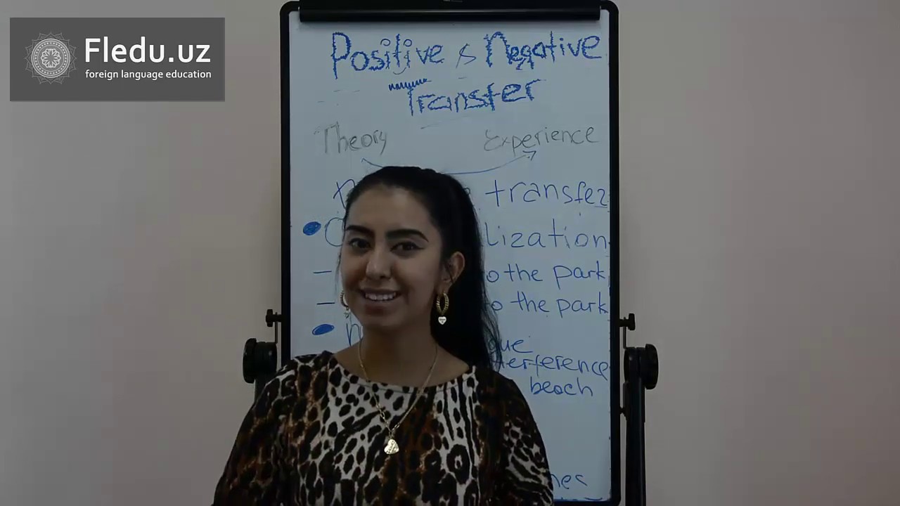 Positive and Negative Transfer