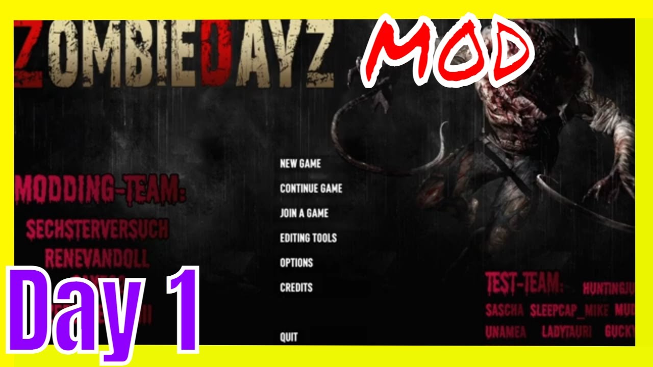 7 Days to Die, Zombie Dayz MOD, Day 1 | Getting Started | Hordes | Alpha 20