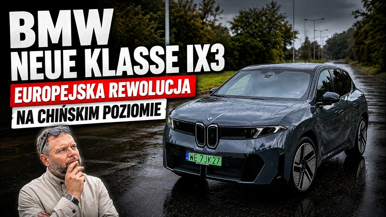 🇨🇳 BMW iX3 &bull; NEUE KLASSE 👆&bull; BMW prepares for CHINA &bull; TEST PL &bull; 🇵🇱 4K &bull; Auto Made in China