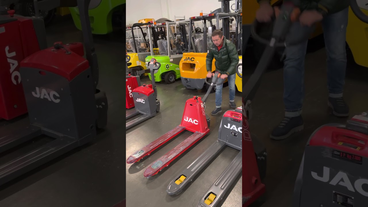 Малая Складская техника JAC. Электророхли и перевозчики паллет