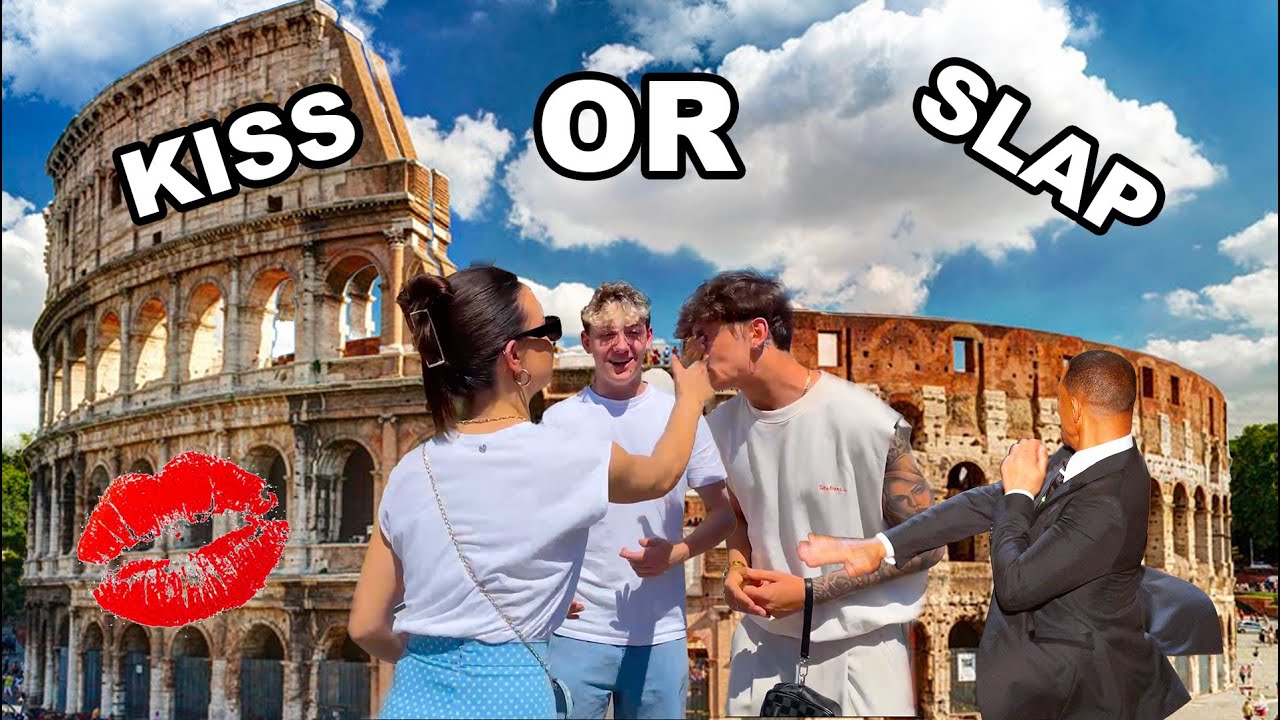 FRATINO BACIA UNA FAN | bacio o schiaffo a Roma !