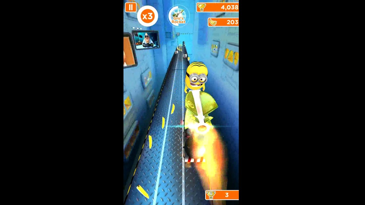 Minion rush android game
