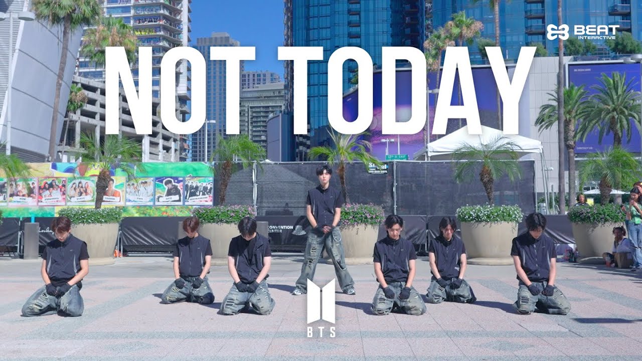 NEWBEAT(NBT/뉴비트) 2024 US Busking | 방탄소년단(BTS) ‘Not Today’ (Moving ver.)