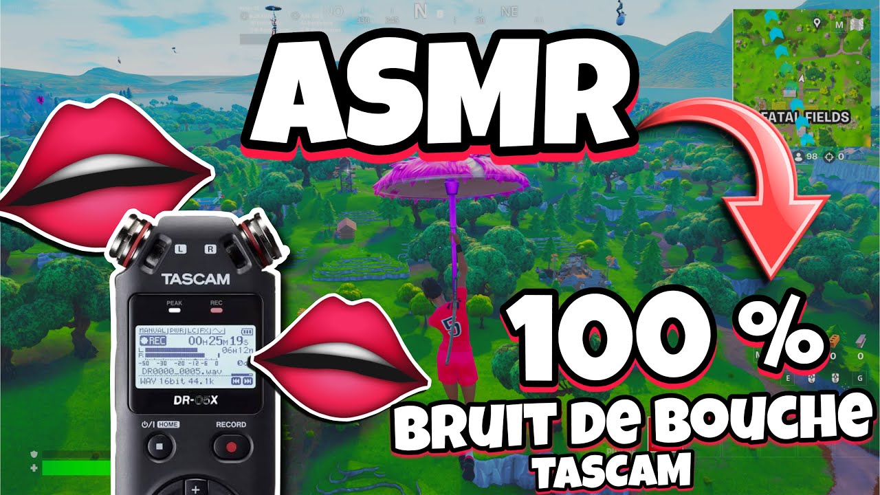 ASMR Français • LES MEILLEURS BRUITS DE BOUCHES PUISSANTS AVEC LE TASCAM POUR DORMIR PROFONDEMENT !