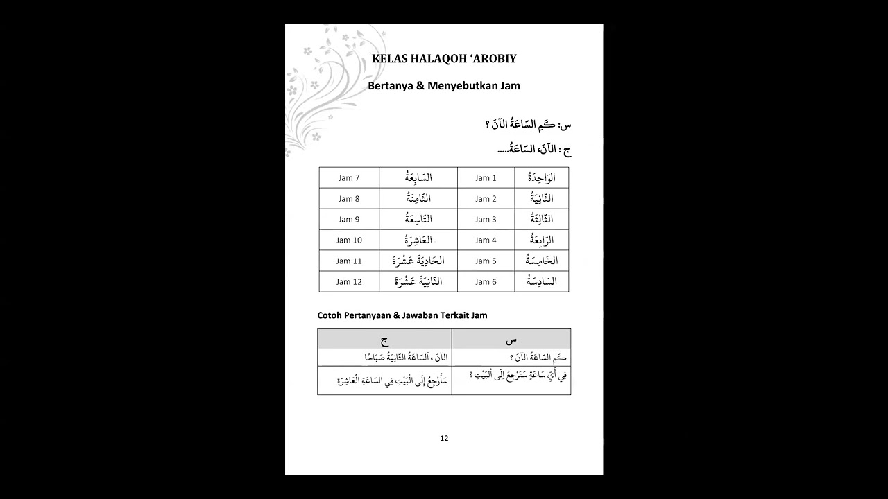 Muhawaroh 11