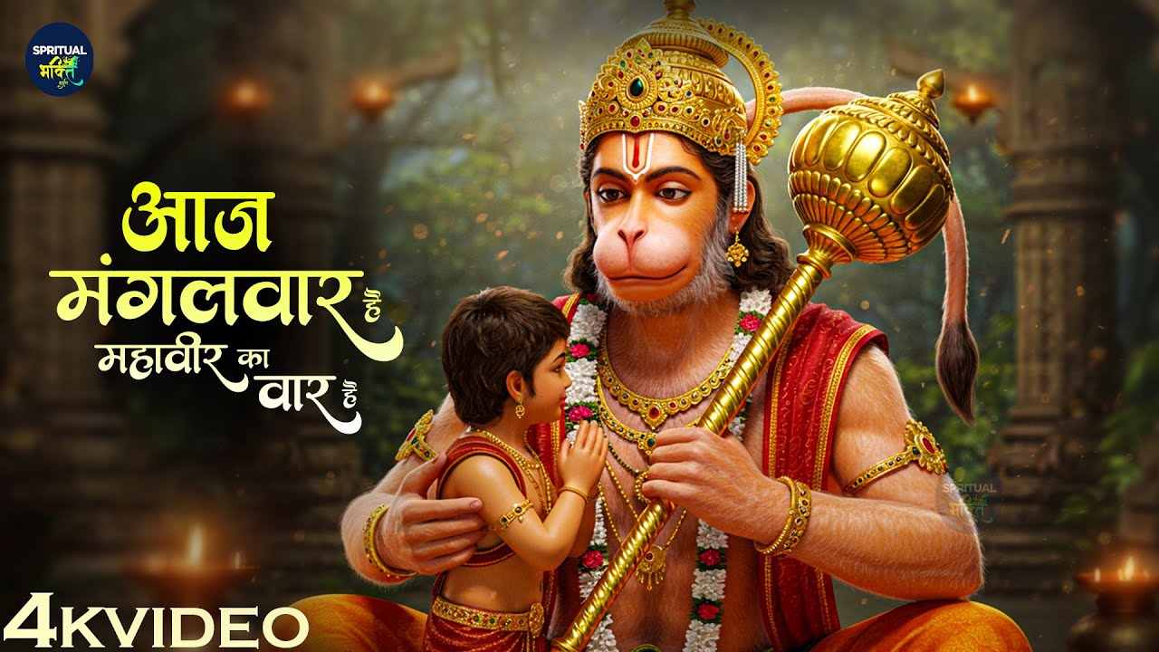 आज मंगलवार है महावीर - Aaj Mangalwar Hai - Shri Hanuman Bhajan - Shri Hanuman Chalisa - Ram Bhajan