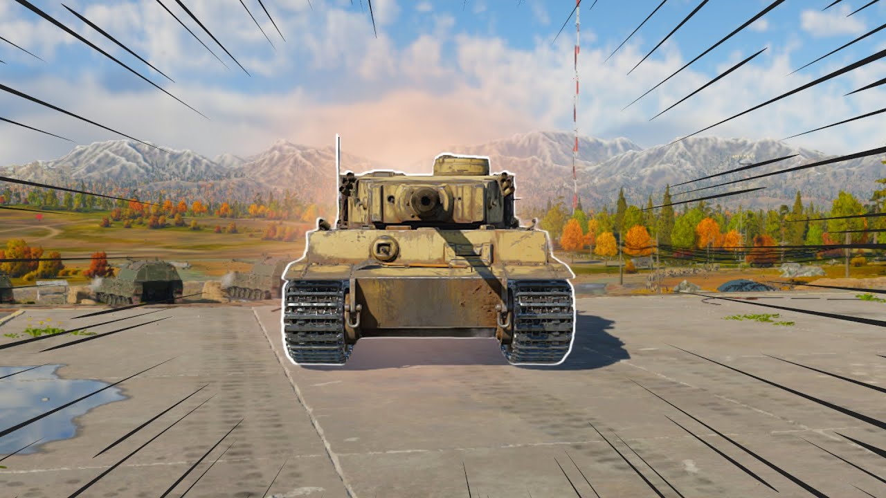 CHEGUEI NO TIGER H1 DO WAR THUNDER (sigo sofrendo)