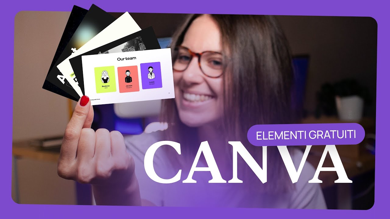 Usi CANVA? 5 idee per utilizzare gli ELEMENTI GRATUITI nelle tue PRESENTAZIONI