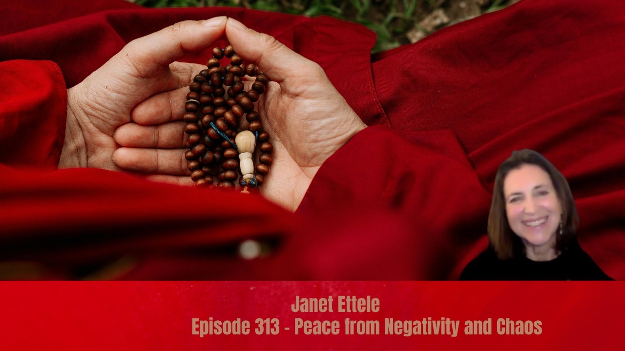 Episode 313 - Peace from Negativity and Chaos  with Janet Ettele