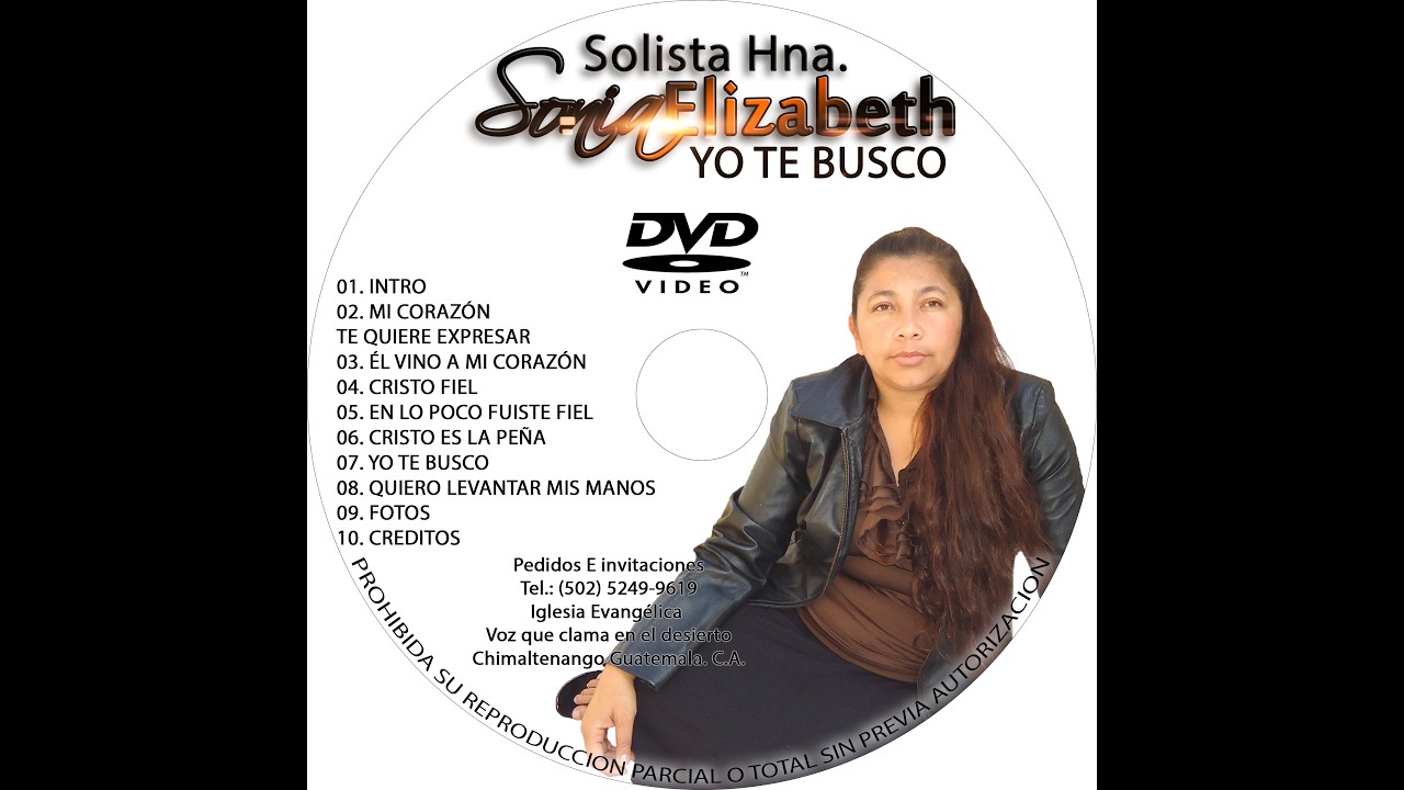 Sonia Elizabeth - Quiero Levantar Mis Manos