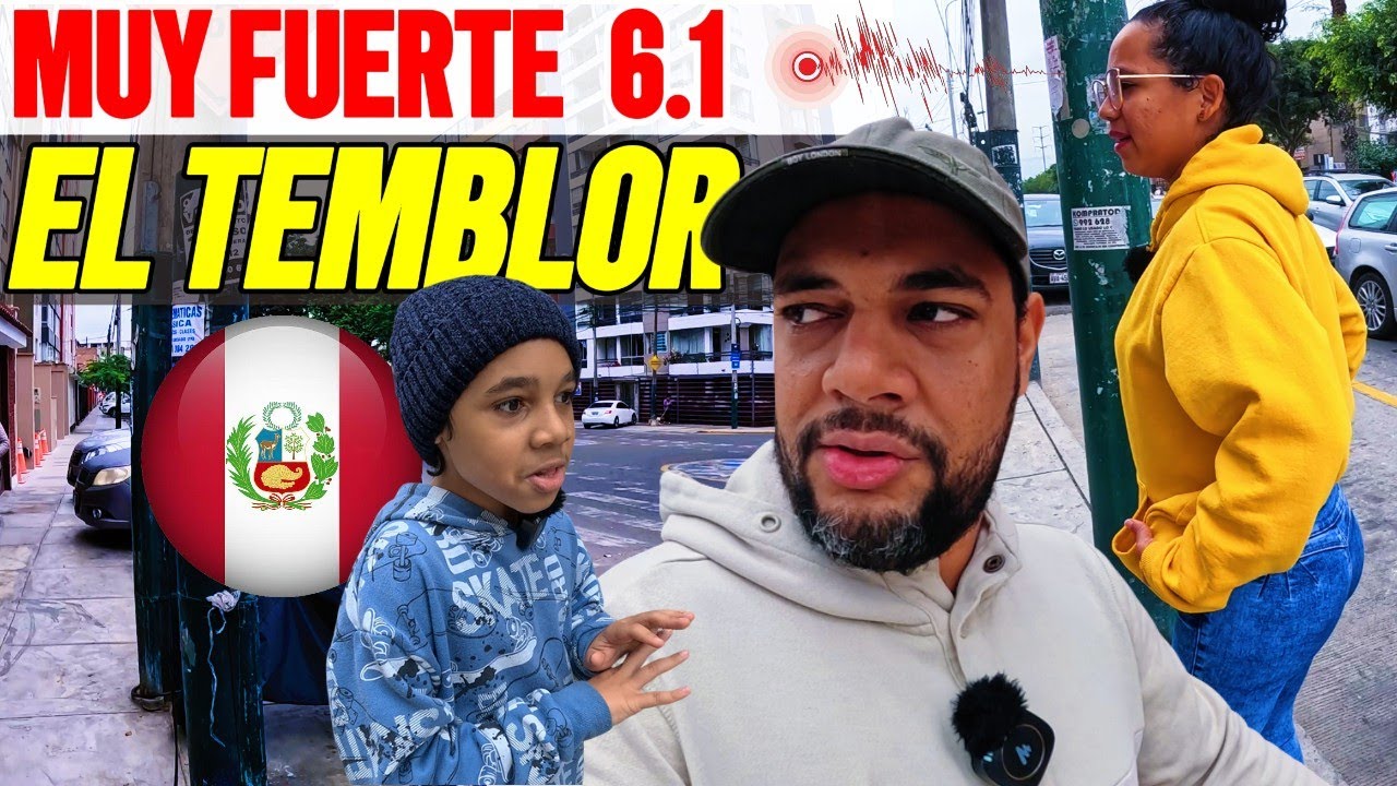 ASÍ NOS SORPRENDIÓ EL TEMBLOR en PERÚ, Venezolanos en Perú