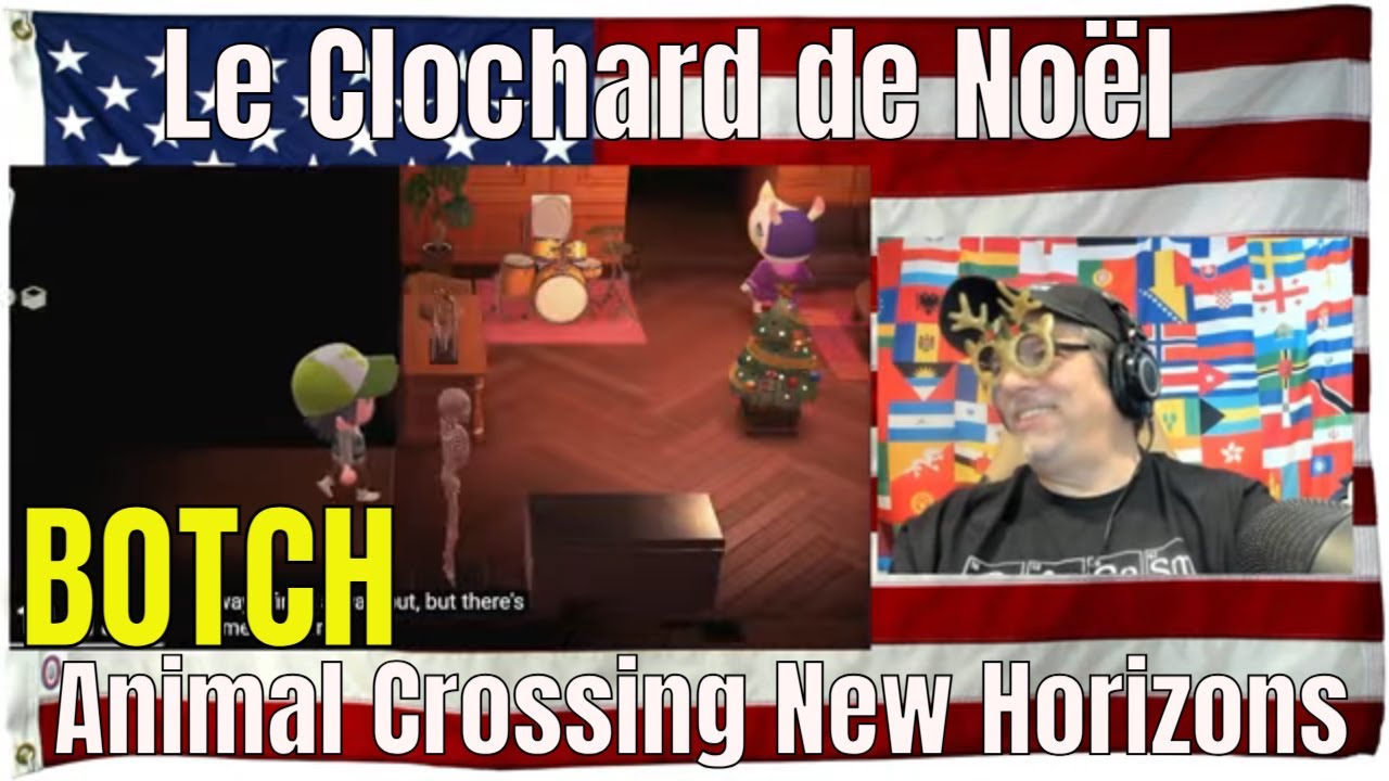Le Clochard de Noël - Animal Crossing New Horizons - REACTION
