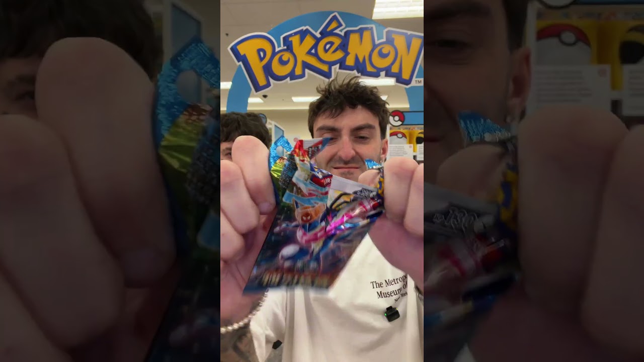 Я нигде не мог найти карты Pok&eacute;mon... Поэтому спрятал БЕСПЛАТНЫЕ наборы в Target! 👀