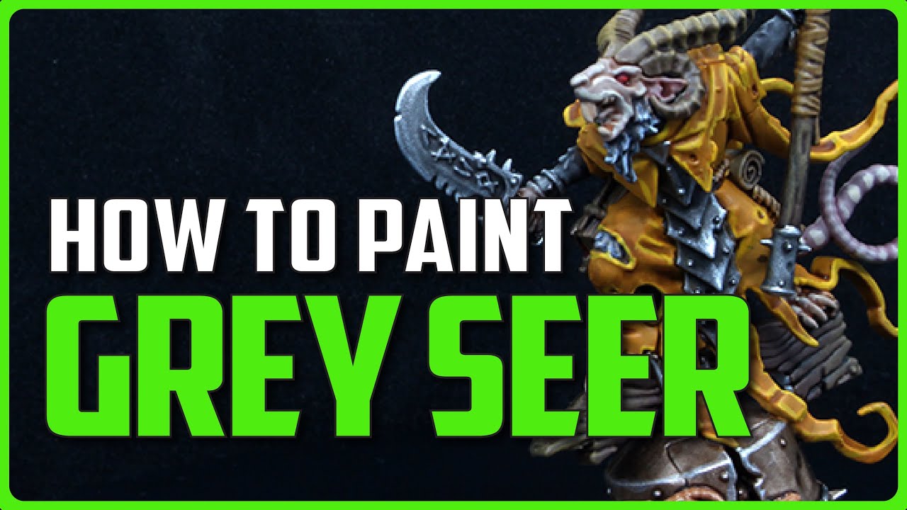 HOW TO PAINT SKAVEN GREY SEER