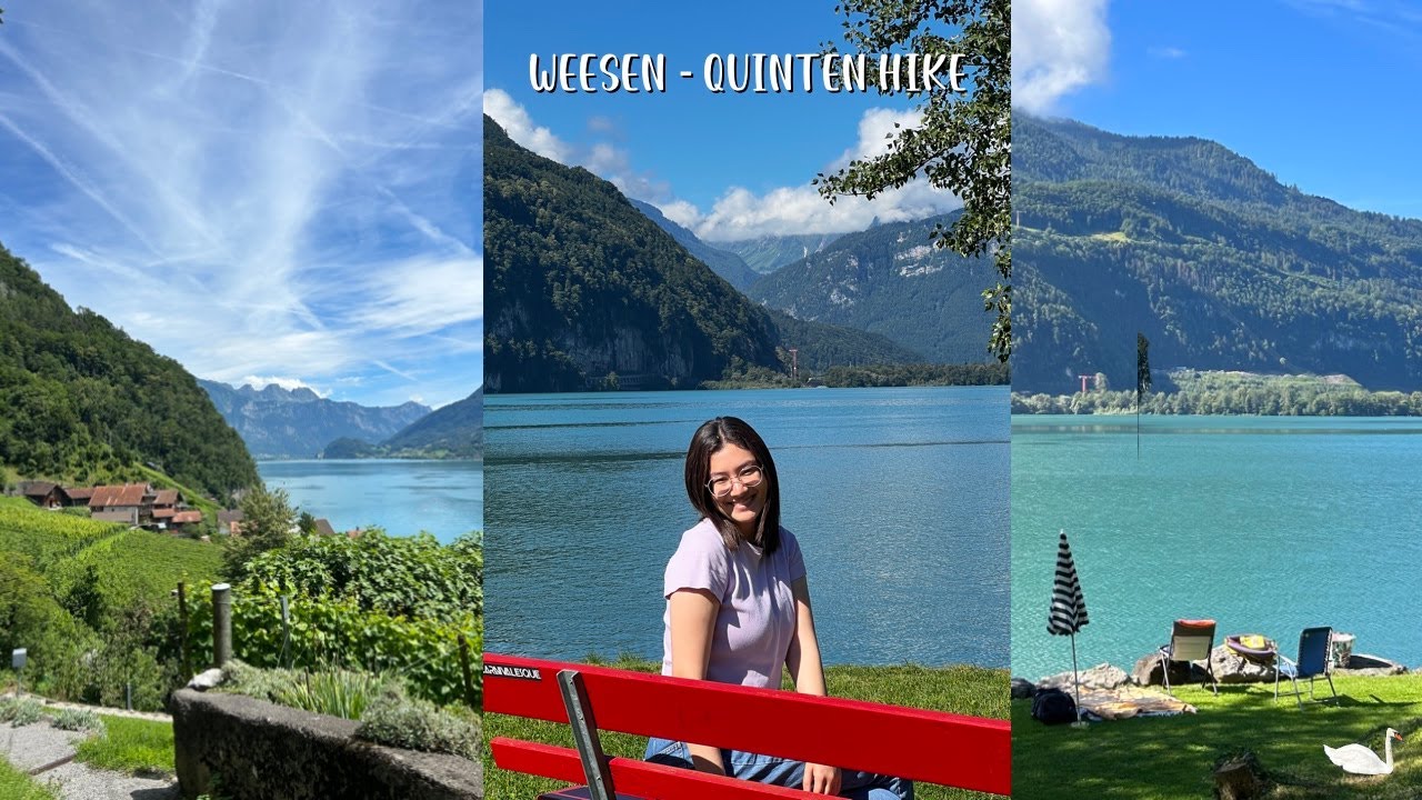 Underrated beautiful Swiss lake hike (Weesen to Quinten) ⛰️