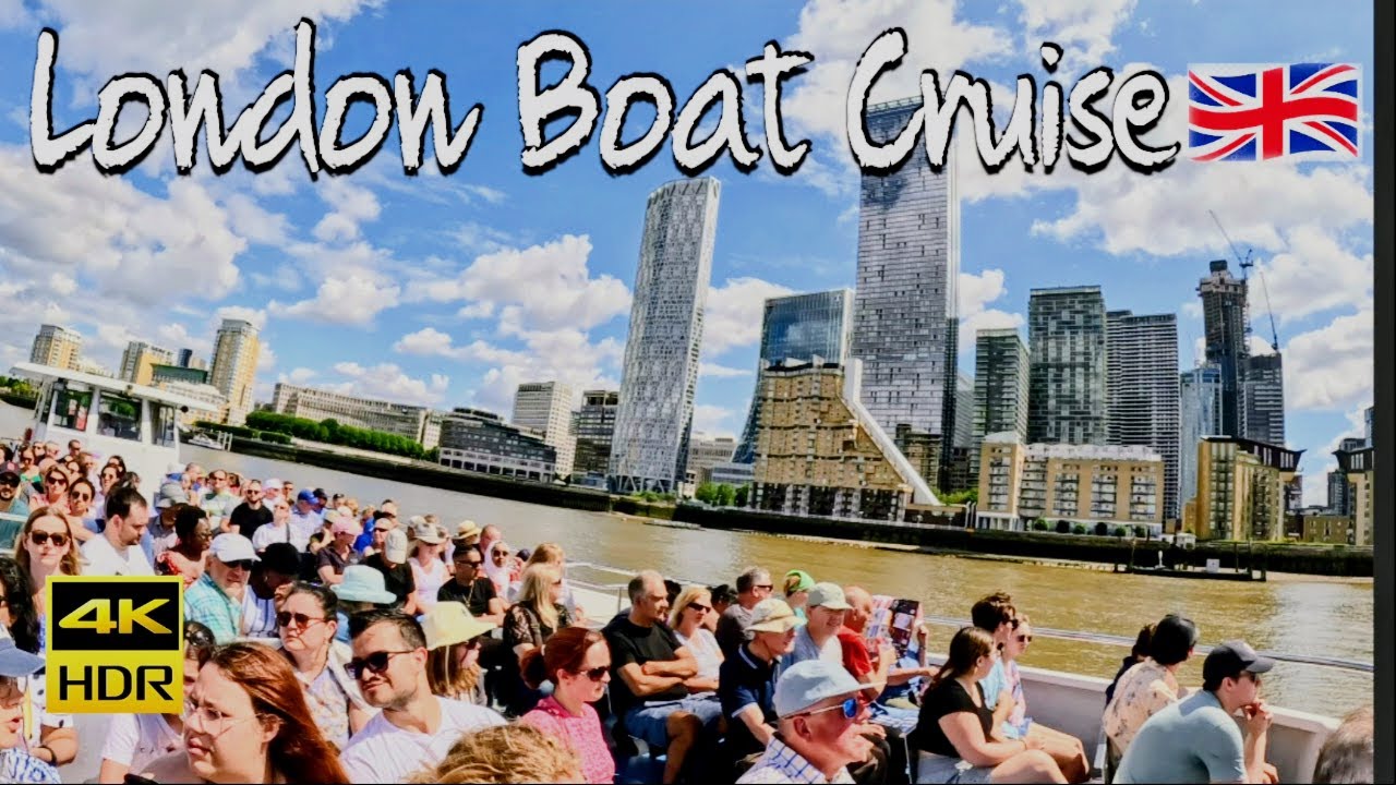 London's Complete River Thames Journey in Stunning 4K HDR