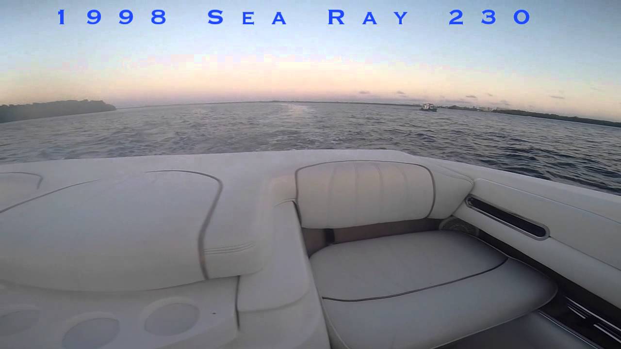 1998 Sea Ray 230 VIDEO