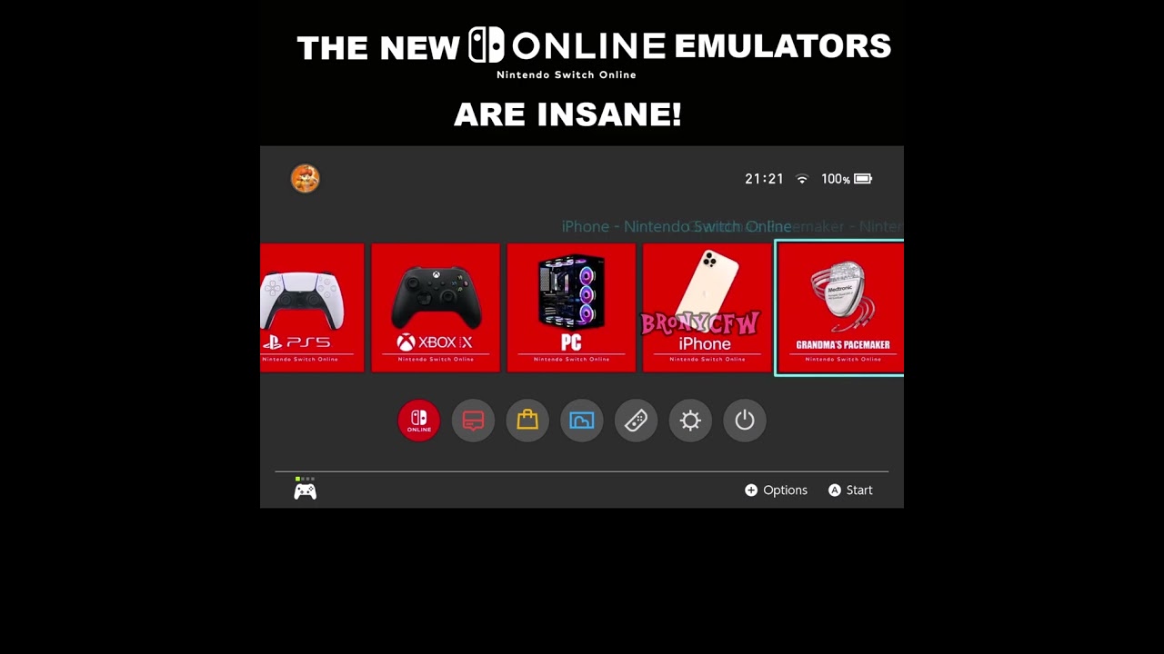 Новые эмуляторы Nintendo Switch Online &mdash; это просто БЕЗУМИЕ!!!!! #мем