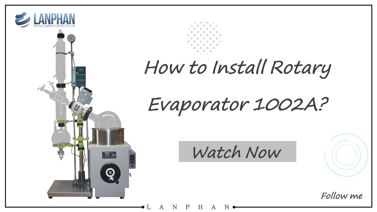 How to Install Rotary Evaporator 1002A?