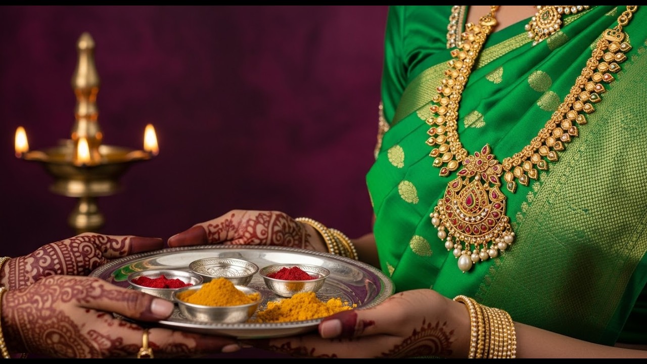 Nithiya Shree Half Saree Ceremony Highlights Celebrating Tradition And Cultural Heritage