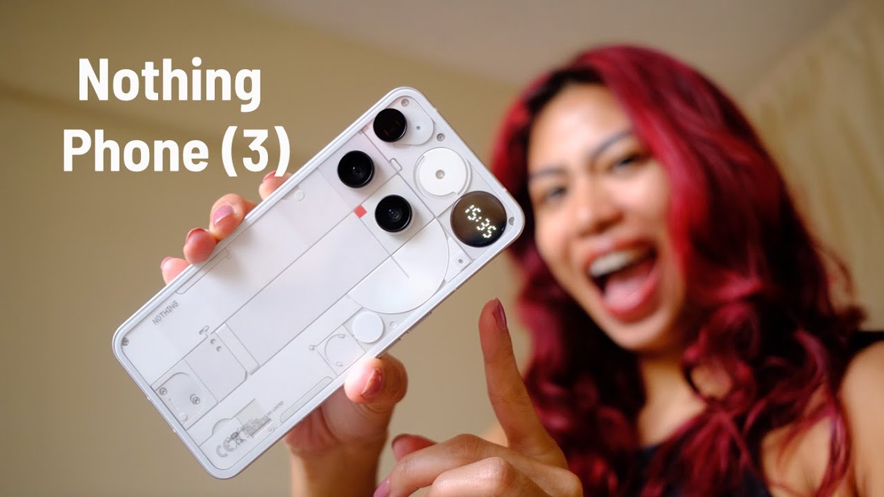 Nothing Phone 3 CAMERA TOUR + unboxing