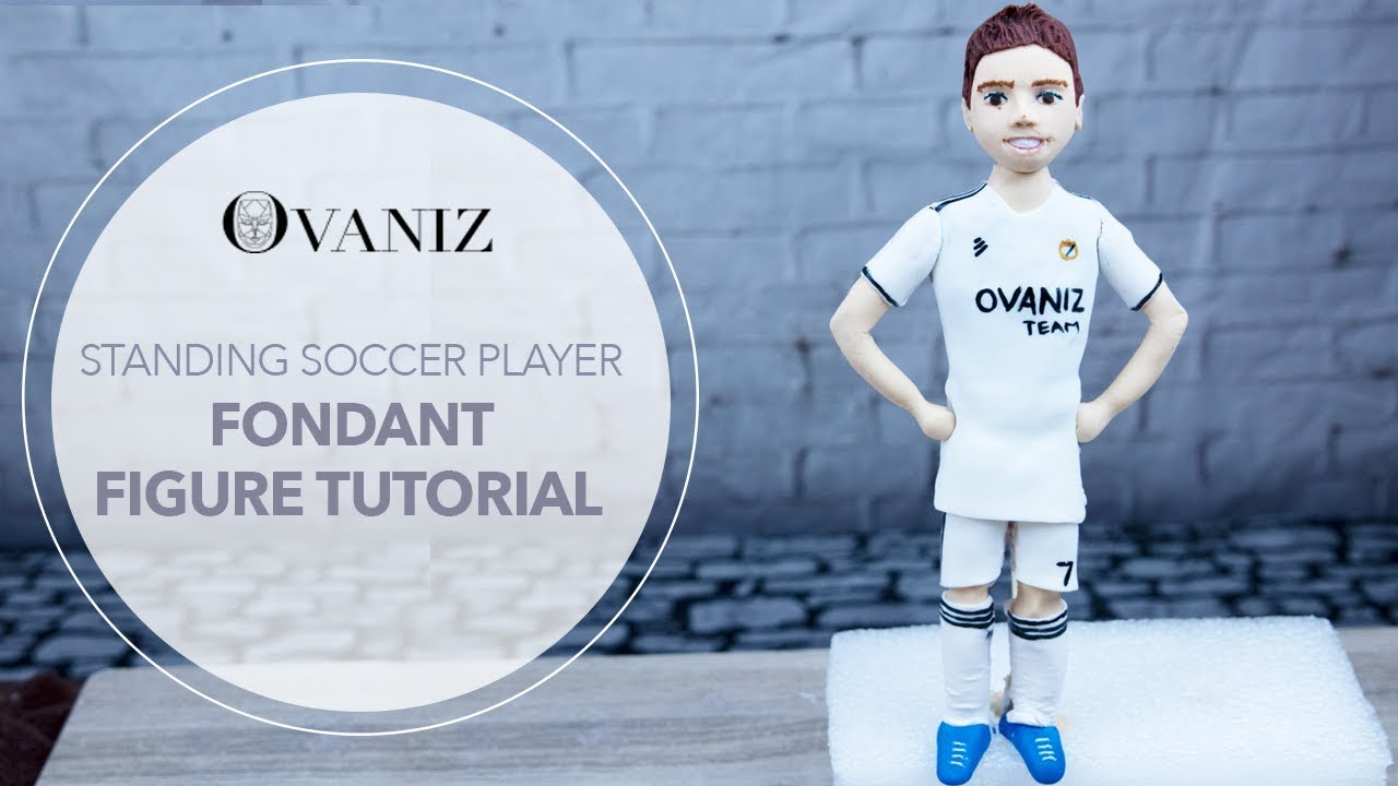 Cake figurines | Soccer cake toppers | Football theme cake | Fondant characters