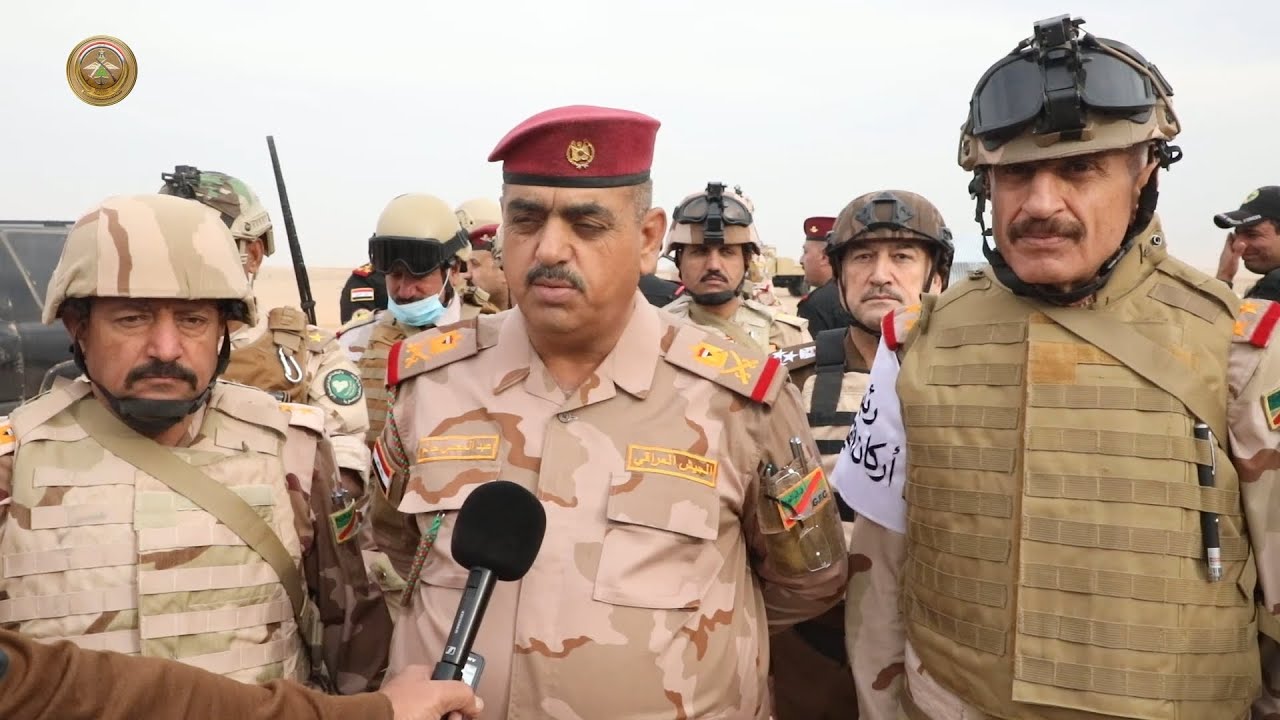 المفتشية العسكرية العامة تجري التفتيش التعليمي لقيادة عمليات صلاح الدين والمحكمة العسكرية الثامنة